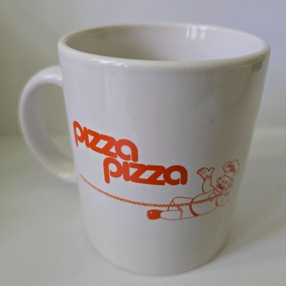 Pizza Pizza White Ceramic Coffee Mug With The Pizza Guy - Picture 10 of 16